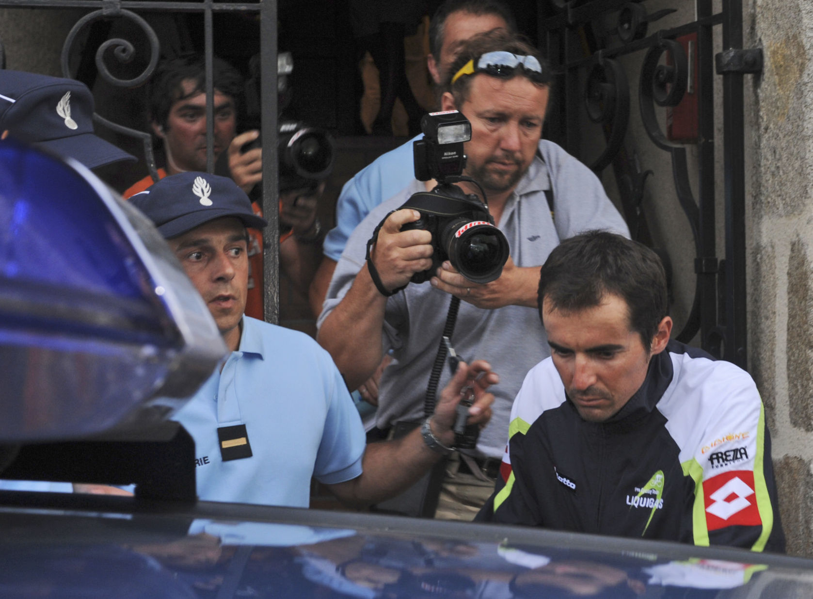 2008: Spanish cyclist kicked out of Tour de France for doping